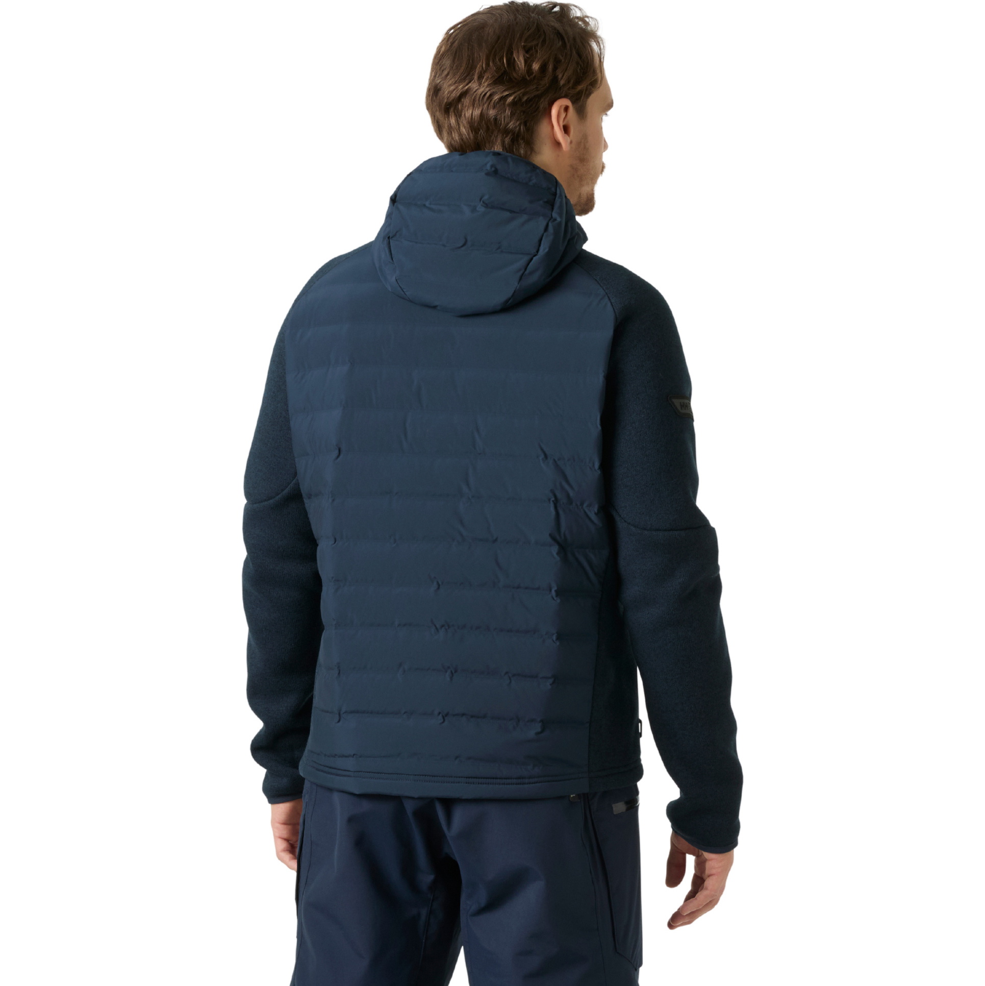 2026 Helly Hansen Mens Skagen Hybrid Knit Insulator Jacket 34593 - Navy